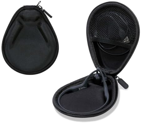 KUSINHOKA Case for SHOKZ New OpenRun Pro 2/Pro 2 Mini/OpenRun/OpenSwim Open-Ear Sport Headphones,Shockproof and Waterproof Hard Carrying Case Multi-Function Storage Carrying Universal Travel Case