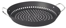 Tramontina - Wok per barbecue. 30 cm in alluminio anodizzato.