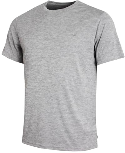 Calvin Klein Mens Harlem T-Shirt - Silver - S