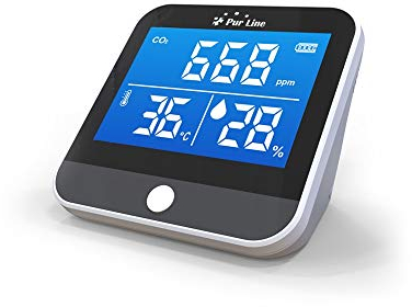 AIRTESTER CO2 Purline Luftqualitätsmessgerät mit USB-Akku