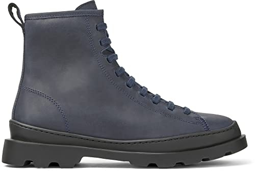 Camper Women's Brutus K400325 Mid Calf Boot, Blue, 3 UK