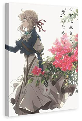 LAOAYI Japan Anime Violet Evergarden 31 Poster für Raumästhetik, 40 x 60 cm