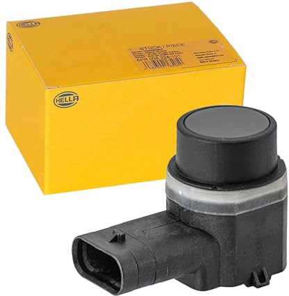 HELLA 6PX 358 141-771 Sensor, Einparkhilfe - 3-polig - gesteckt | Kompatibel mit: AUDI A3, A3 Cabriolet, A3 Sportback, A6 Allroad C7, A6 C7, A6 C7 Avant, A7 Sportback, A8 D4, Q3