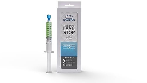 GASFRIGO ™ - Turafalle concentrato 6 ml. senza adattatori - blocca perdite impianti refrigerazione, aria condizionata