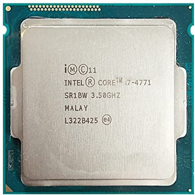 RENKTE Processeur Intel Core I7-4771 I7 4771 3,5 GHz Quad-Core 8M 84W LGA 1150