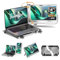Teamgee Portable Monitor 14'', 360° Rotatable Laptop Screen with FHD 1080P IPS Display, Dual Monitor fits all Laptop Macbook Windows Chrome, PC, HDMI/USB