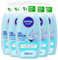 Nivea Baby Gel Doccia dai Capelli ai Piedini Shampoo bambini Corpo e Capelli Docciashampoo delicato e ipoallergenico Detergente con Latte di Mandorla - 5 Flaconi da 500ml