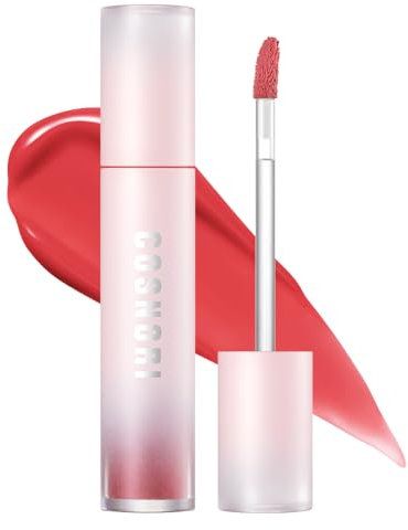 COSNORI Water Blurry Tint - Vegan Blurry Lip Tint, Lightweight & Long-lasting, Moist-watery texture, Flawless blurred lip (03 Rose Doux)
