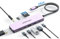 Hub USB C Docking Station: 9-in-1 Adattatore Multiplo con 4K HDMI USB3.0 Type-C PD 3.5mm AUX e TF/SD, Docking Station USB C Compatibile con i Dispositivi MacBook Pro/Air iPad iPhone Surface Book ecc.