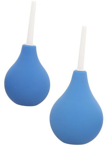 FRCOLOR 2stücke Ohr-waschball Quetschball Zur Ohrenreinigung Für Erwachsene Mit Ohr-ballon Ohr-reinigungsball -werkzeuge Ohr-ballon Für Erwachsene Ohr-waschball