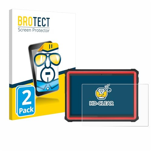 BROTECT Schutzfolie für Launch X-431 PRO3S+ Elite | 2 Stück Transparenter Displayschutz Made in Germany Klare Displayschutz-Folie Clear Einfache Montage Case-Friendly