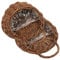 2pcs Hanging Woven Storage Basket Decorative Wall Planter for Flowers and Plants Rustic Rattan Design for Home Decor and Space Saving Kitchen Bathroom Living Room