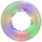 Sommer Wasser Pool Floating Ring - Pool Schwimmring Erwachsene | LED-Schwimmringe – Schwimmring | Bunte Aufblasbare Schwimmringe | Runder Schwimmreifen Mit Griff Für Wasserspaß Und Strandparty