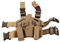 Einstellbare Tactical Airsoft Pistol Drop Bein Holster Tasche Oberschenkel Rechten Bein Holster mit Magazin Taschenlampe Beutel für Glock 17 19 22 23 31 32