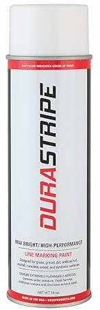 DuraStripe Athletic Field Marking Paint (White) 12-18oz Cans Per Case