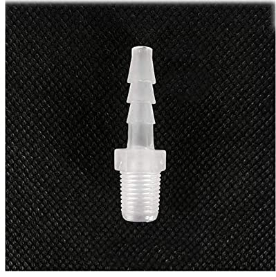 huicouldtool 4,8 mm G1 / 8 Kunststoffstecker, Schlauchkupplung, Reduzierkupplung, Schnellkupplung,100 Stück