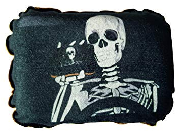 Skelett Reinigungsschwamm, Autopflegeschwamm, Auto Schwamm, Spaß, Motiv, Halloween, Gruselig