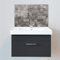 Bathroom Splashbacks - Sink Splashbacks - by Premier Range - Grey Stone Tile in 15cm x 15cm Acrylic Sample with Glue