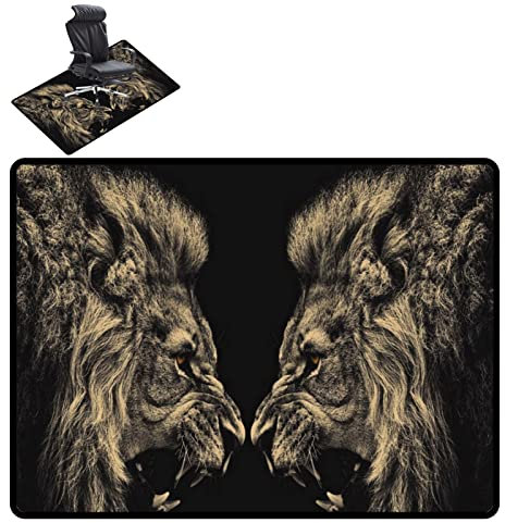 Bodenschutzmatte Gaming Stuhl Unterlage Bürostuhl Stuhlmatten Schutzmatte Gaming Teppich Drehstuhl Unterlage Chair Mat für Hartholzböden 140×160CM