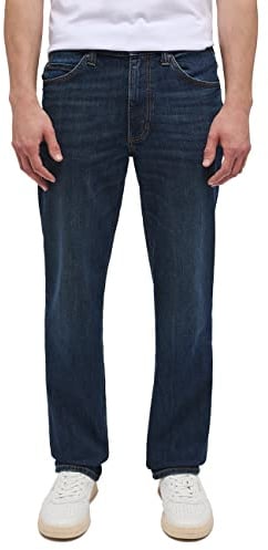 MUSTANG Herren Jeans Tramper Straight Straight Fit Blau - Dark Blue Denim, Größe:36W / 36L, Farbvariante:Dark Blue Denim 883