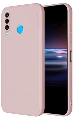 HONLEN Coque pour Huawei P30 Lite Protection Étui, (6.15 inches) Liquide TPU Silicone Case Anti Rayures Ultra Mince Souple Cover en Silicone Poudre de Sable