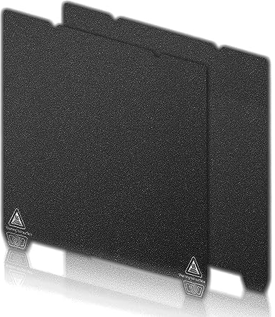 YOOPAI Nero Piatto di PEI Doppio Lati Testurizzato 310x320 mm per Creality CR10/CR10S/10S Pro/V2/V3, Ender 3 Max, AnyCubic Mega X