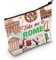 WZMPA Reise-Kosmetiktasche mit Reißverschluss, Motiv: Rom / Italien, Reisegeschenk, Take Me To Rom, Take Rom, Passform:
