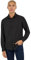 DKNY Herren-Langarmhemd mit Knopfleiste – lässiges Herrenhemd mit Knopfleiste, Schwarz, L