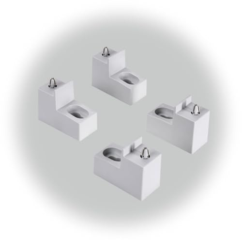 Fibox WMKQ50M Wandbefestigungslaschen Kunststoff 1 Set