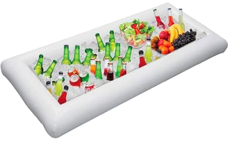 Portabevande Gonfiabile, Vassoi Gonfiabili, Vassoio Galleggiante, portabevande Gonfiabile, sottobicchieri galleggianti, refrigeratore per Bevande per Interni ed Esterni