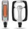 COEKI Fahrradpedale, 1 Paar Classic für City/Trekking, MTB Pedale Mit Reflektoren, Aluminiumlegierung, für Mountainbike, Rennrad Pedal
