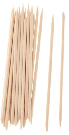 Baoblaze 20x Uhrwerk-Reinigungsstäbchen, Uhrwerk-Reparatur-Werkzeuge, Holz, professionell, 2,5 mm, praktisches Uhrmacher-Werkzeug für Uhrmacher