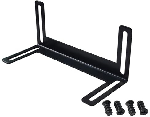 Vdaxvme PC Water Cooling Radiators Bracket 120mm Fan Mount Metal Stand for Pumps Tanks Reservoir Black