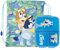 Sorrisini Sandwichera Infantil con Compartimentos, Mochila Cuerdas Infantil, Bolsas Comida Infantiles, Contenedor Almuerzo, Bolsa Escolar, Mochila Gimnasio Infantil, Bluey