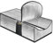 Isolamento per botola per loft, 138 x 65 x 28 cm, copertura termica per porta a mansarda ignifuga, copertura isolante impermeabile con cerniera, copertura per apertura mansarda con 2 piccole tasche