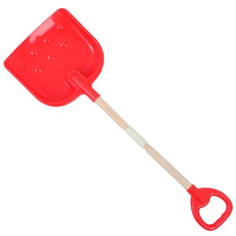 KITANDOVE Kinderschaufel Aus Kunststoff Robust Und Abnehmbar Für Schnee Und Strand Leicht Zu Transportieren Und Einfach Zu Bedienen