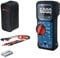 Bosch Professional Multimetro GDM 600-15 (True RMS, LCD invertito, misura frequenza/continuità/resistenza/capacità, Min/Max/Media, puntali MS 90)