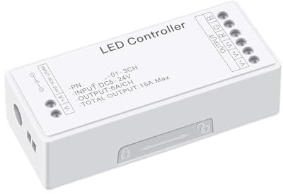 Dimmer LED RGB RGBW CCT doppio bianco controllato da gruppo adatto for strisce luminose LED DC5V -24V dimmerabili(RGB)