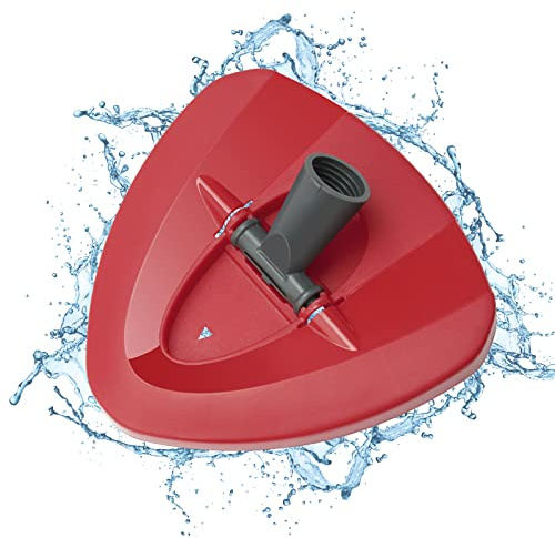 Spin Mop Replacement Head Base Compatible with Vileda EasyWring 1-Tank | System Mop Rotating Triangle Mop Head Cover Replacement Rotating Mop Base Plastic Base for Spin Mop Accessories