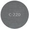 wolfcraft 5616000 Patins Auto-agrippants en Toile Abrasive à Mailles ø 180 mm Set de 5 Pièces Gris