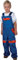 Arbeitshose Latzhose Kinder Arbeitslatzhose Kinderhose Kinderlatzhose (COOL KID-ROT) (152)