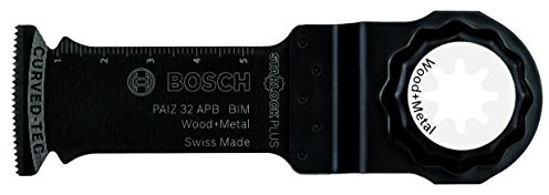 Bosch 2609256D54 Starlock Plus PAIZ 32 APB BIM Plunge Wood and Metal Cut Saw Blade - Blue