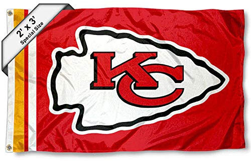 WinCraft KC Chiefs 2x3 Feet Flag