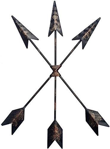Gusseisen drei Pfeil Wand Decor