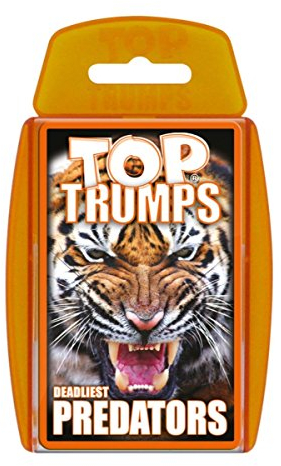 Top Trumps Deadliest Predators Kartenspiel ab 3 Jahren