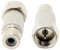 Ancable 2-Pack F-Type Male Plug to RCA Female Jack RF Video TV Cable Adapter for Atari 2600/7800 Sega/Coleco/Commodore Game System