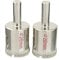 sourcingmap 2pcs Trépan Diamant Foret Scie Cloche 26mm diamant enduit Scie Cloche pour verre carreaux céramique marbre roche porcelaine