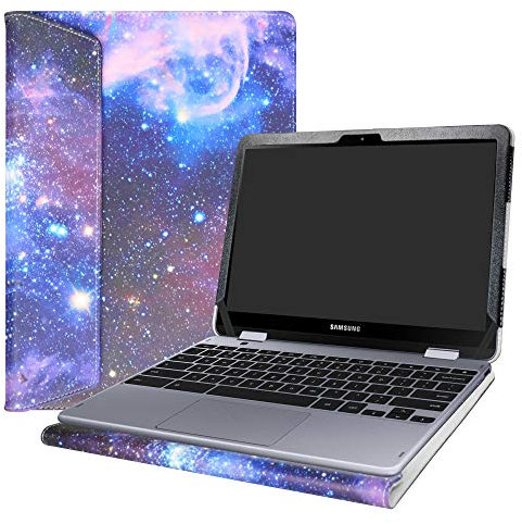 Alapmk Protective Case Cover For 12.2 Samsung Chromebook Plus V2 Laptop[Warning:Not fit 11.6 inch Samsung Chromebook 3],Galaxy