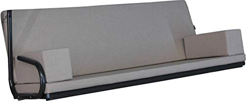 Angerer Freizeitmöbel GmbH Hollywoodschaukel Auflage Tolar - passend für viele 3-Sitzer Hollywoodschaukeln - Schaukelauflage Made in Germany (Beige)