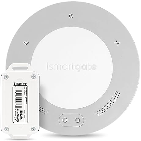ismartgate LITE Smart Garagentoröffner-Fernbedienung, App-Steuerung, kompatibel mit Apple Homekit, Amazon Alexa, Google Assistant, IFTTT, kompatibel mit Allen Garagentoren